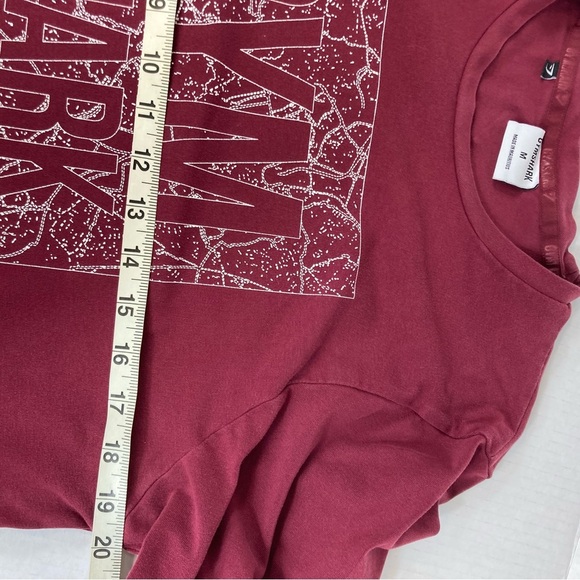 Gymshark Burgundy Shirt Size M - Picture 6 of 9